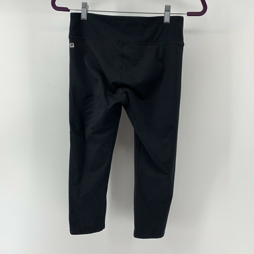 Fabletics Solid Black Croppedleggingssmall - image 3